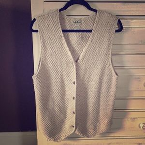 L.L. Bean Knitted Vest